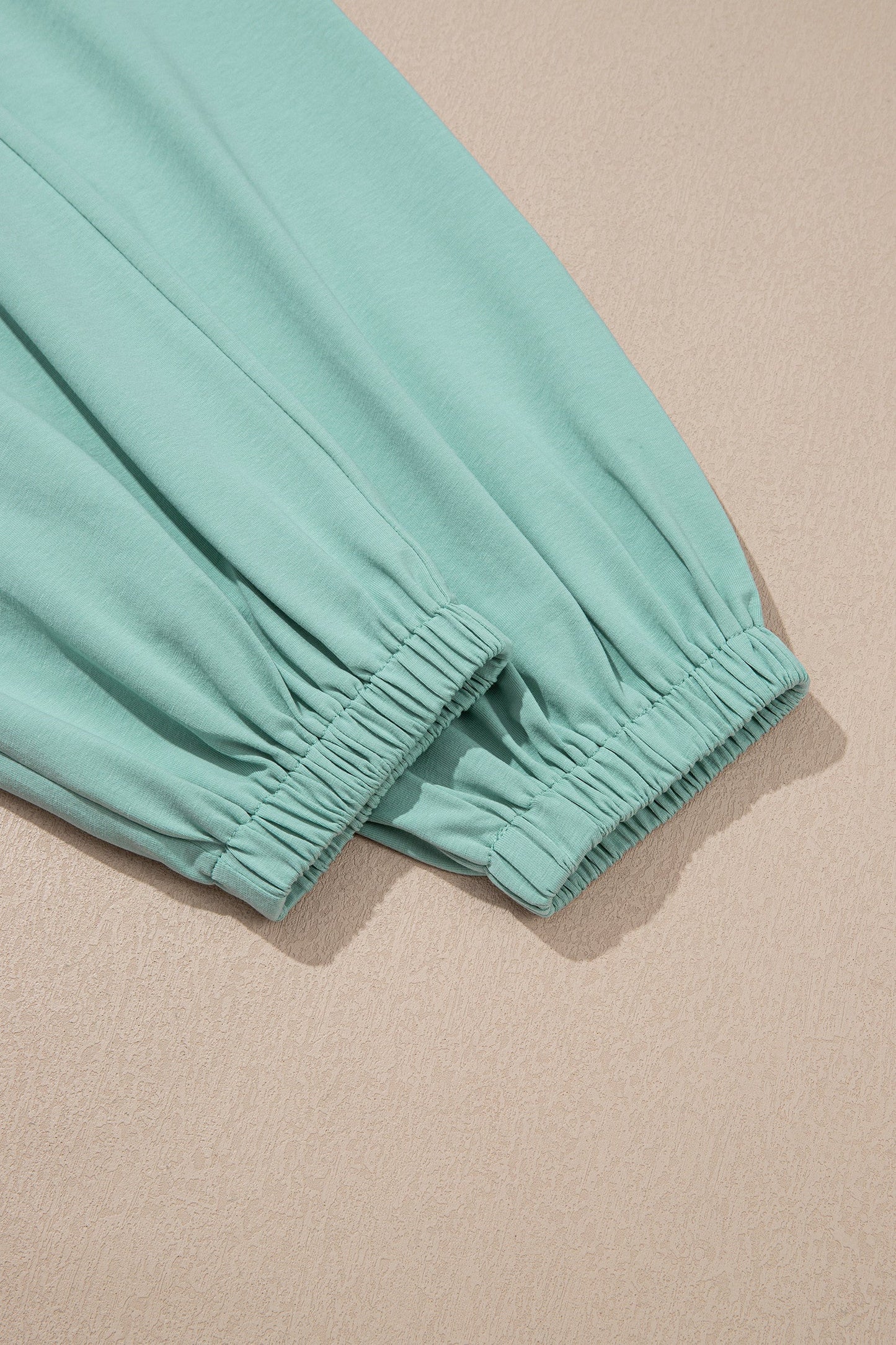 Jade Solid Cropped Set