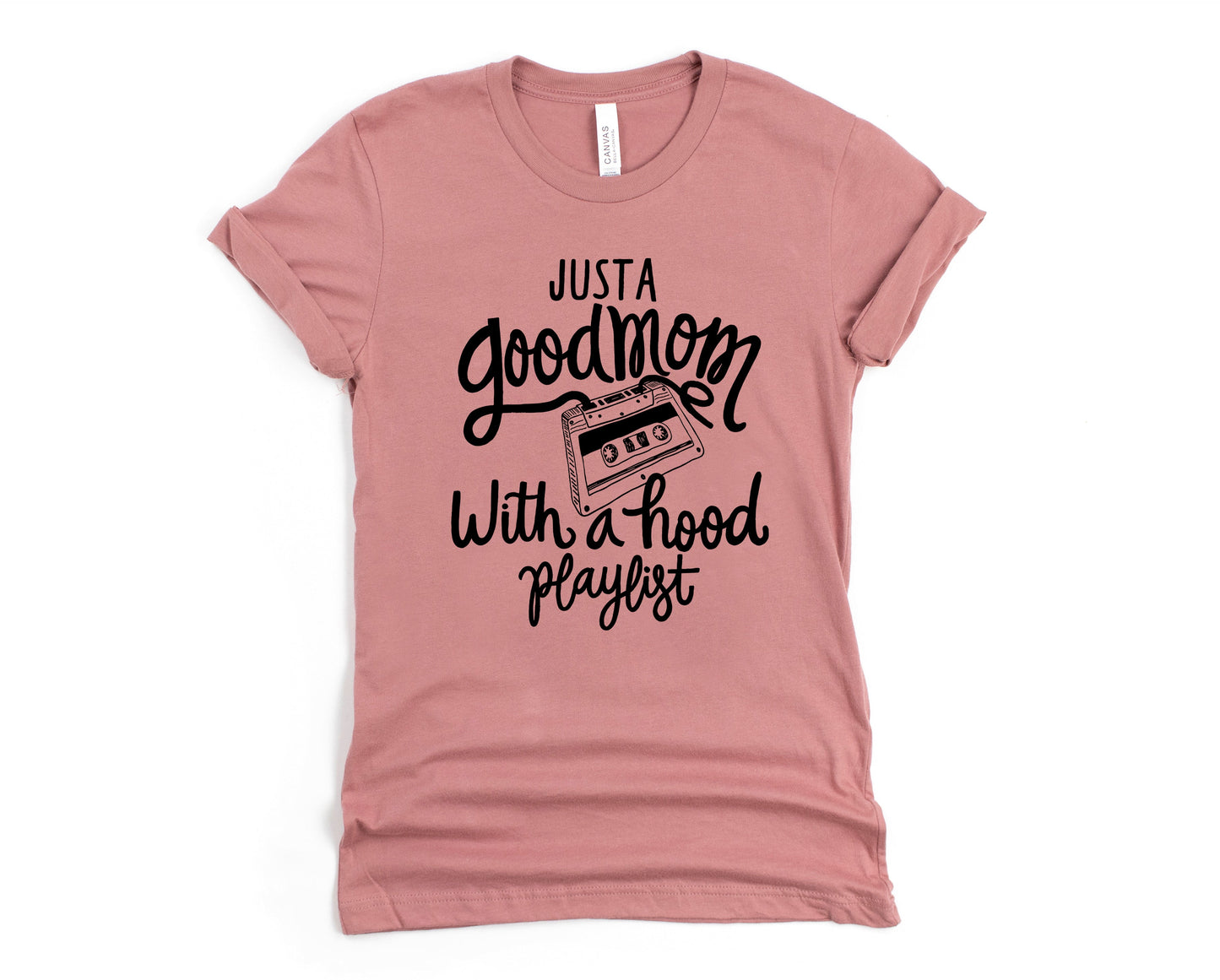 Wholesale Good Mom Graphic Tee - Navy