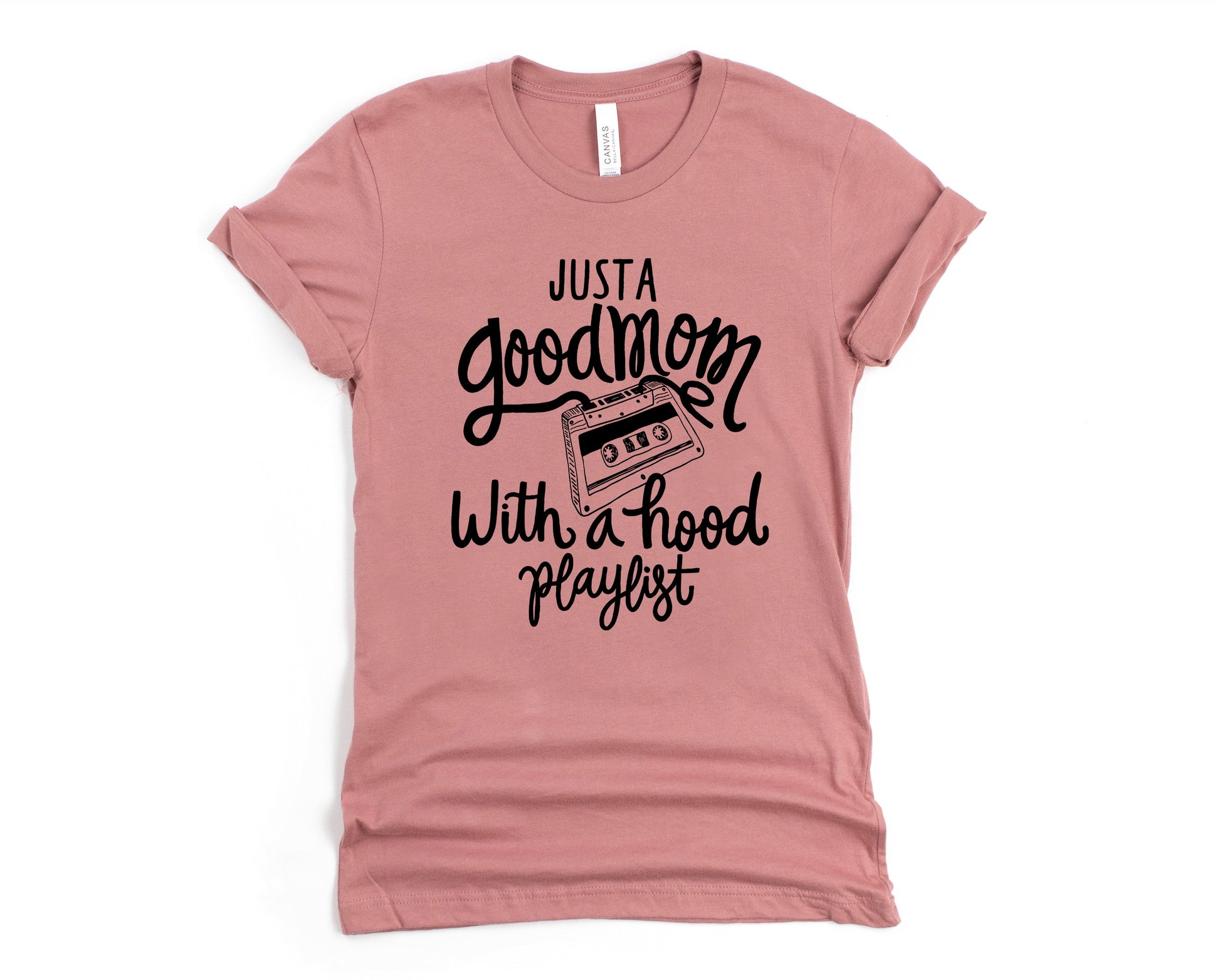Wholesale Good Mom Graphic Tee - Navy