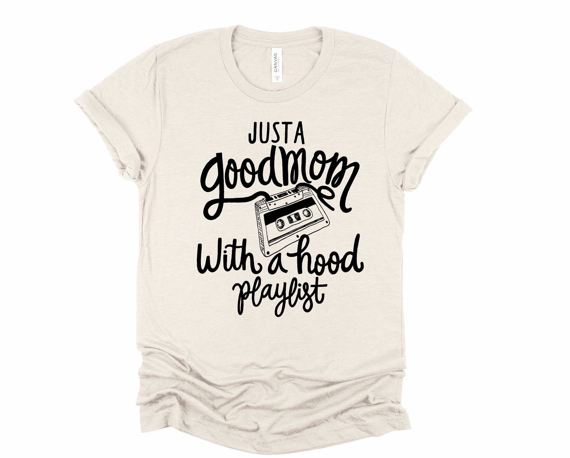 Wholesale Good Mom Graphic Tee - Sand