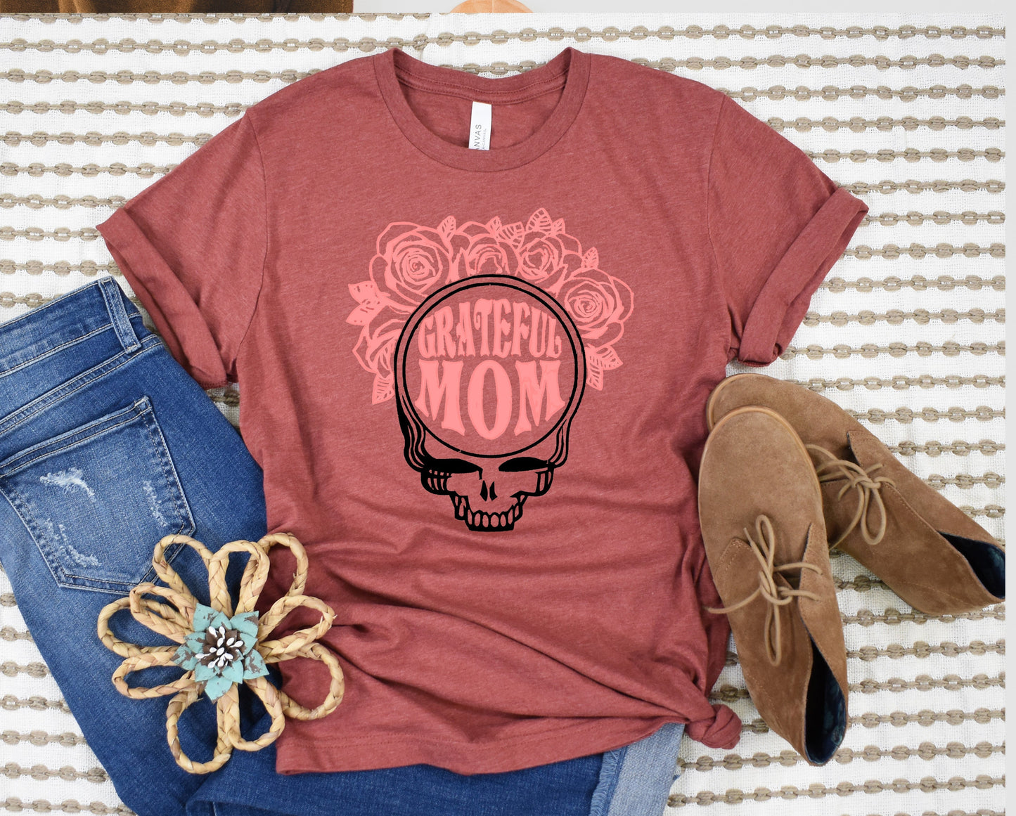 Grateful mom Graphic Tee