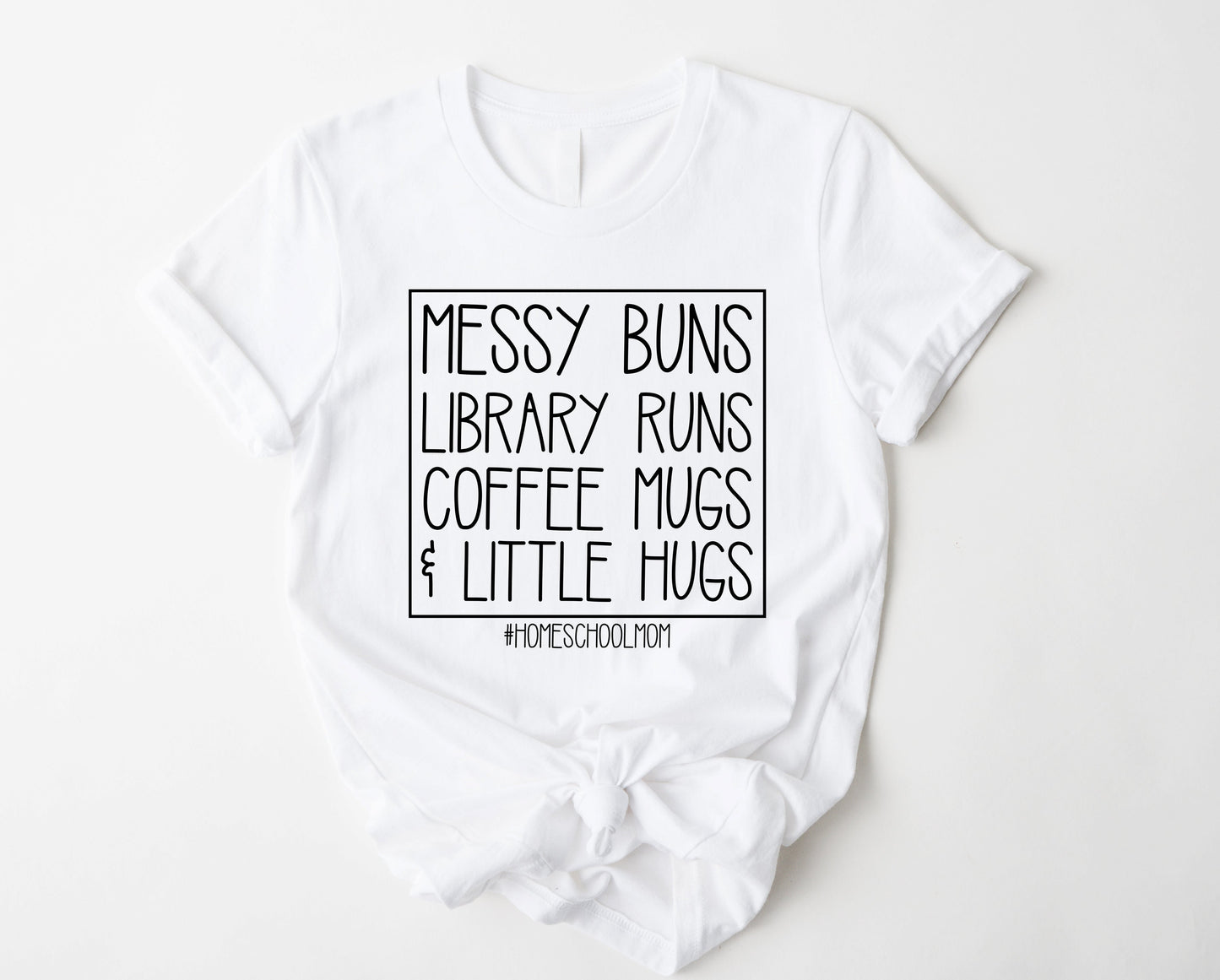 #homeschoolmom Graphic Tee