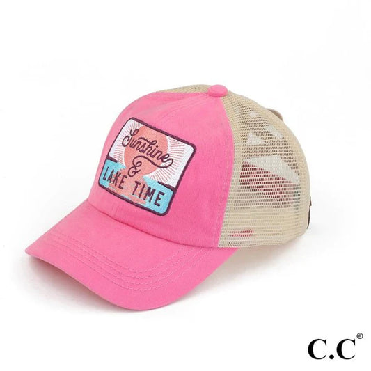 Sunshine & Lake Time CC Hat