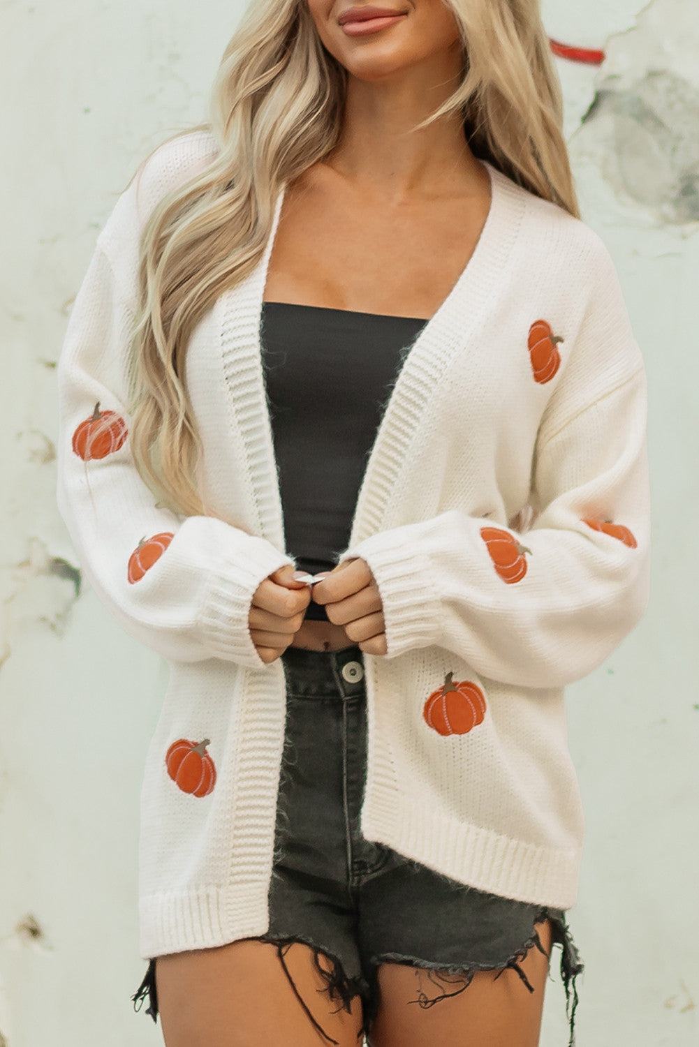 White Pumpkin Midi Cardigan