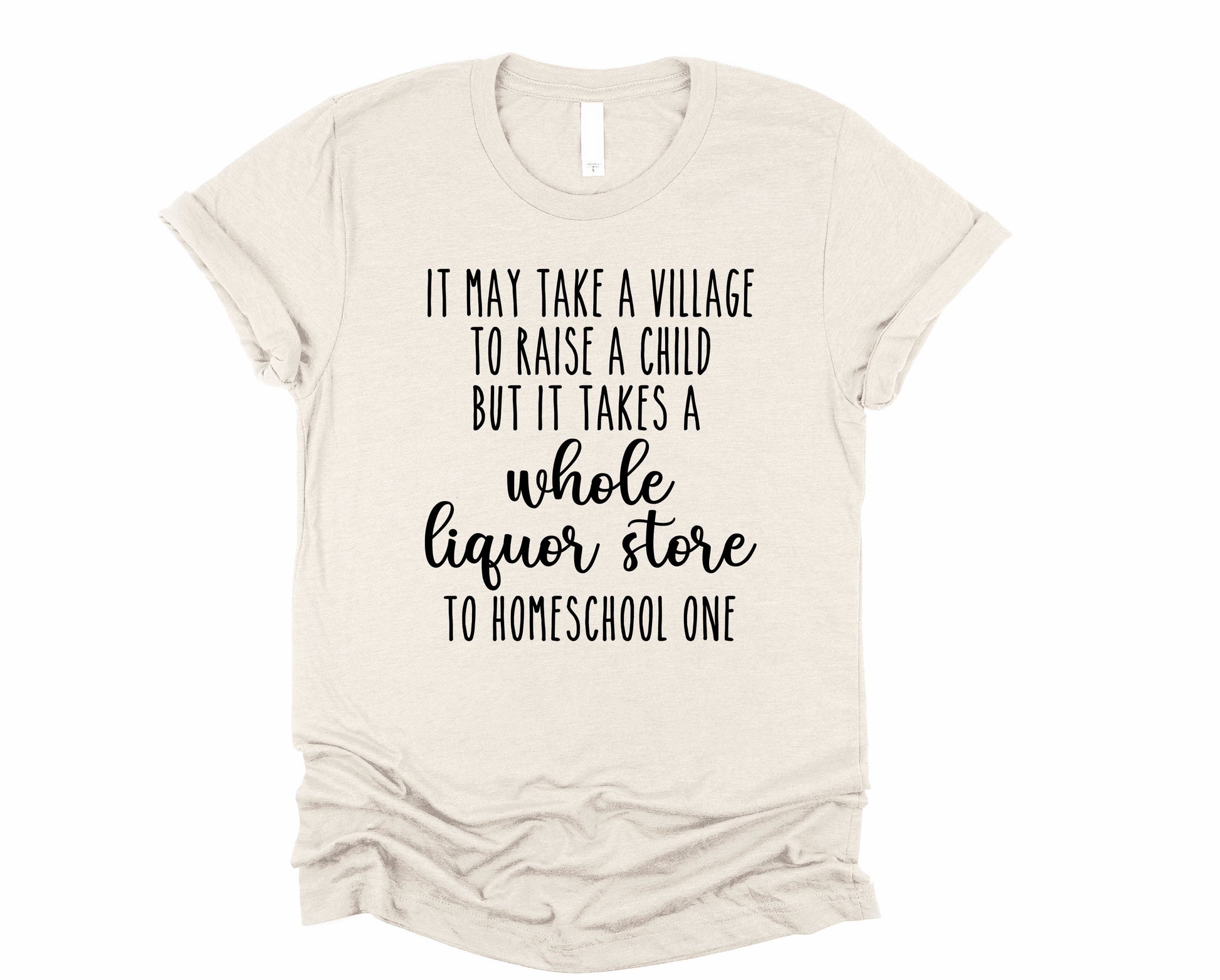 Wholesale It Takes a Villiage Graphic Tee - Mint