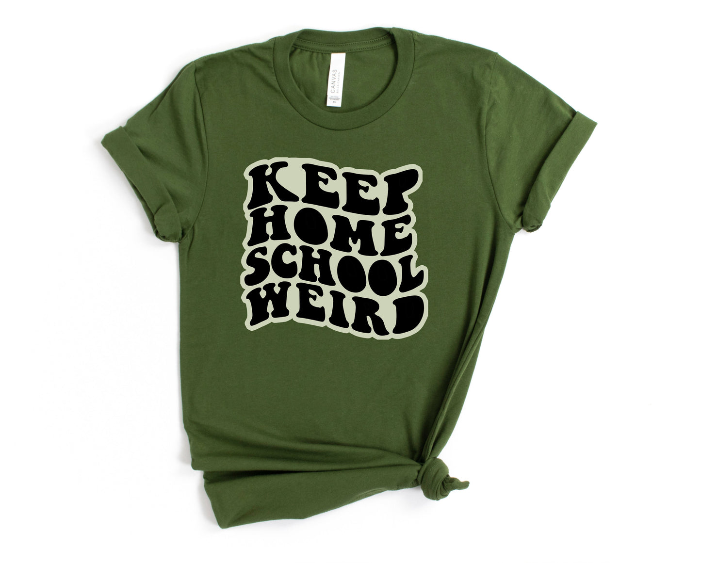 Keep Homeschool Weird Graphic Tee