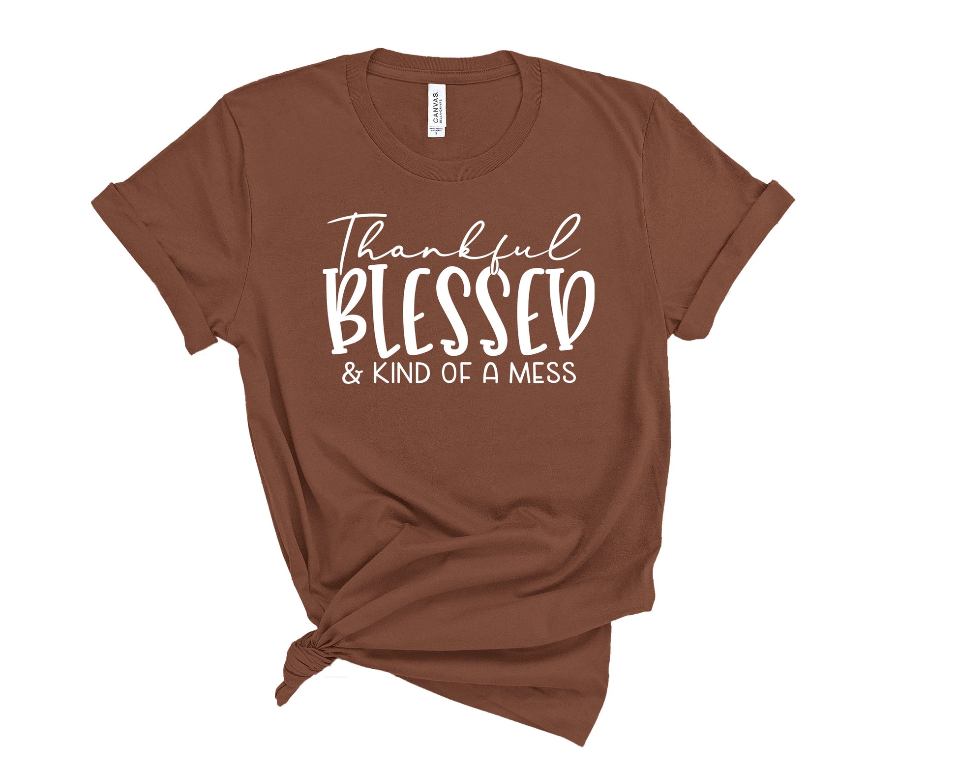Wholesale Kind of a Mess Graphic Tee - Mauve