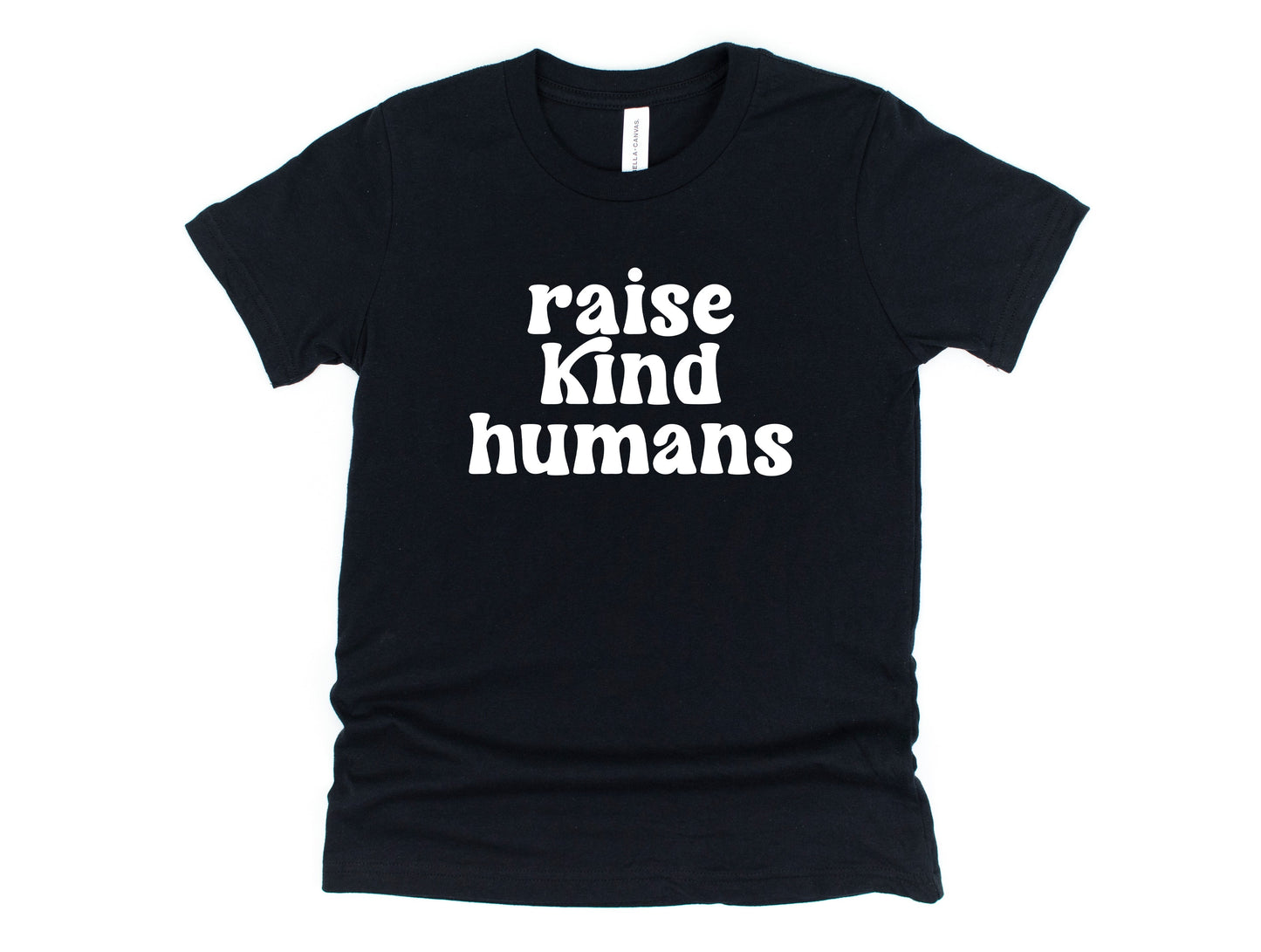 Wholesale Raise Kind Humans Graphic Tee - White Tee