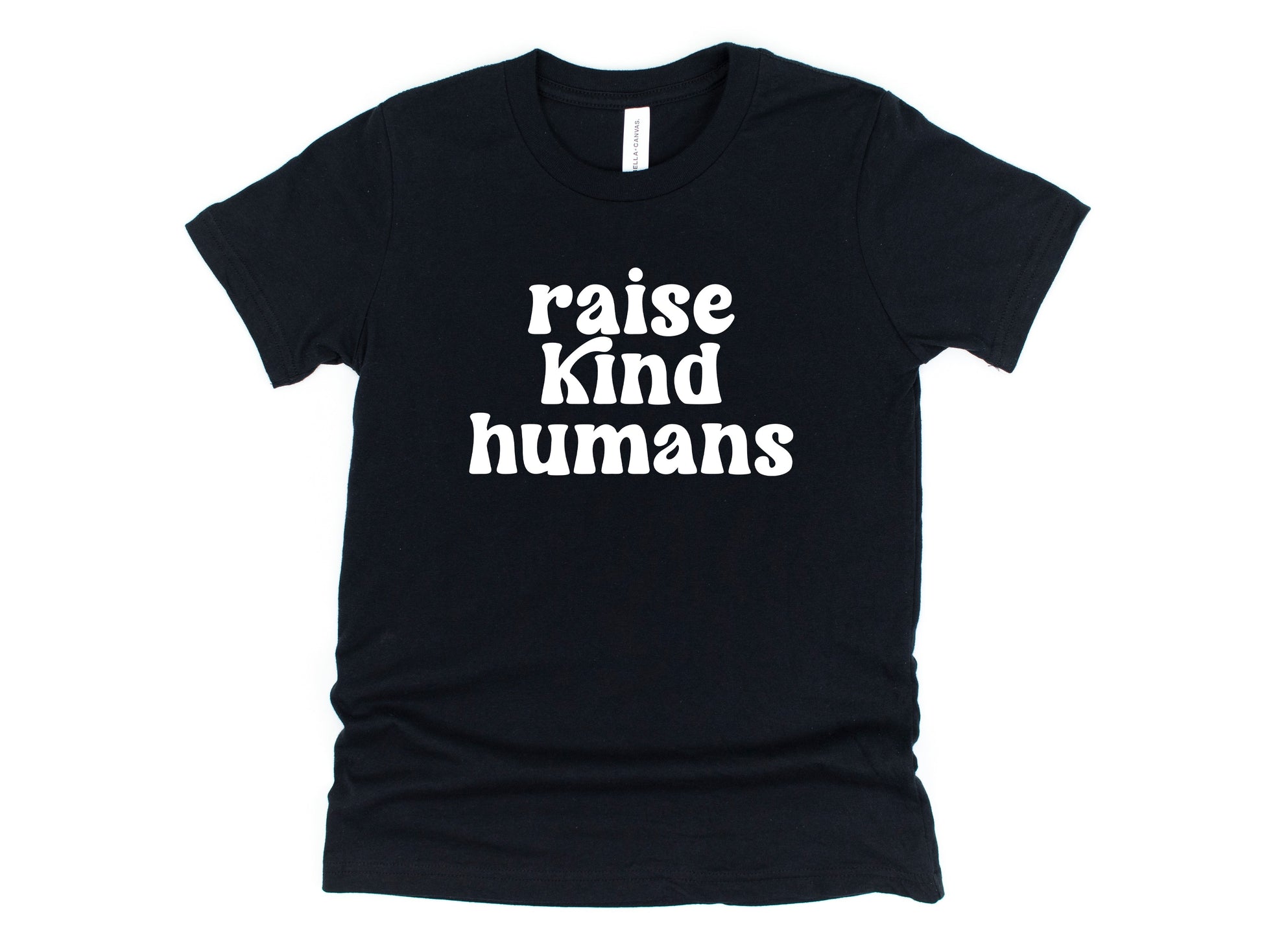 Wholesale Raise Kind Humans Graphic Tee - White Tee