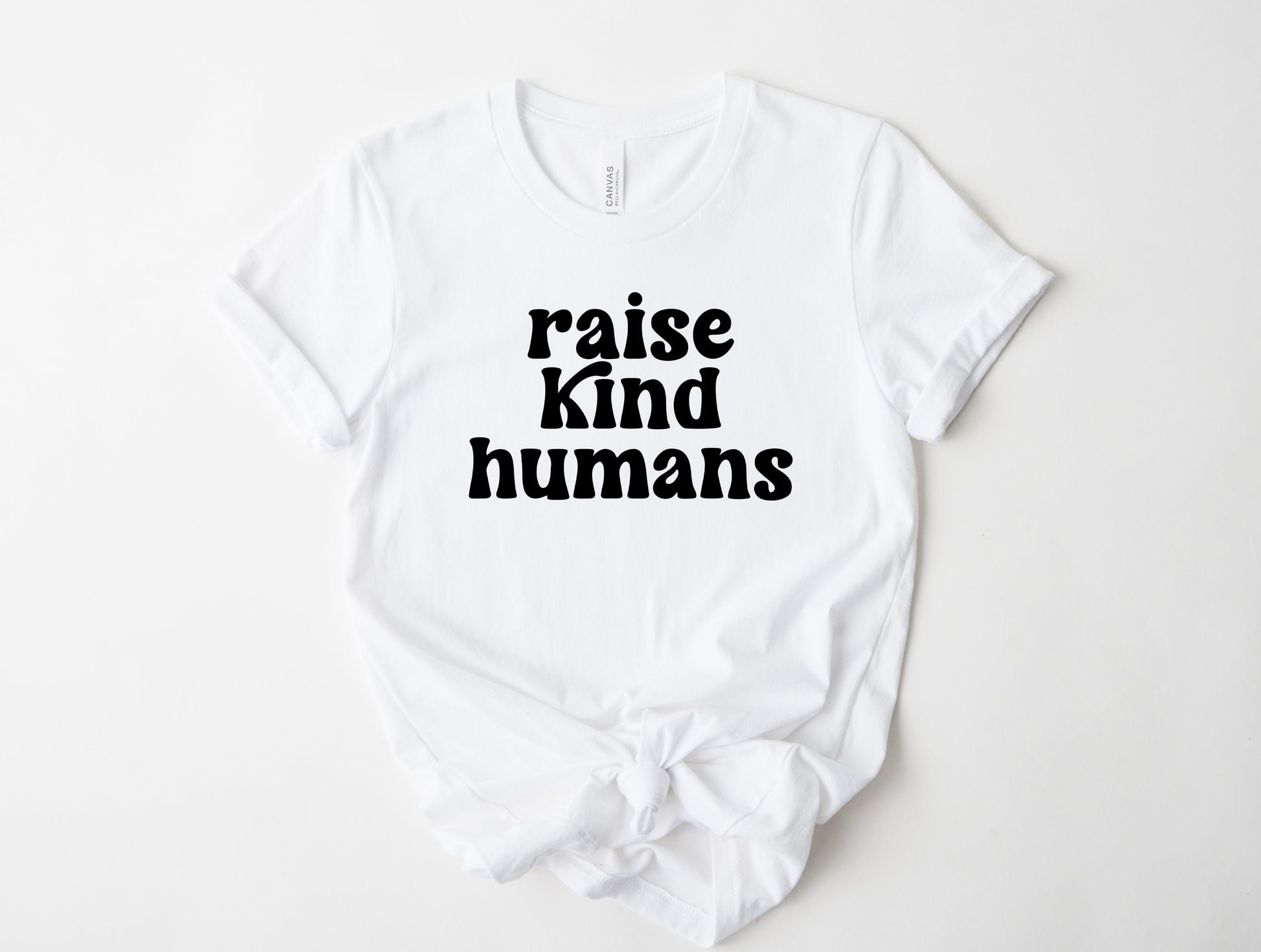 Wholesale Raise Kind Humans Graphic Tee - Sand Sweatshirt