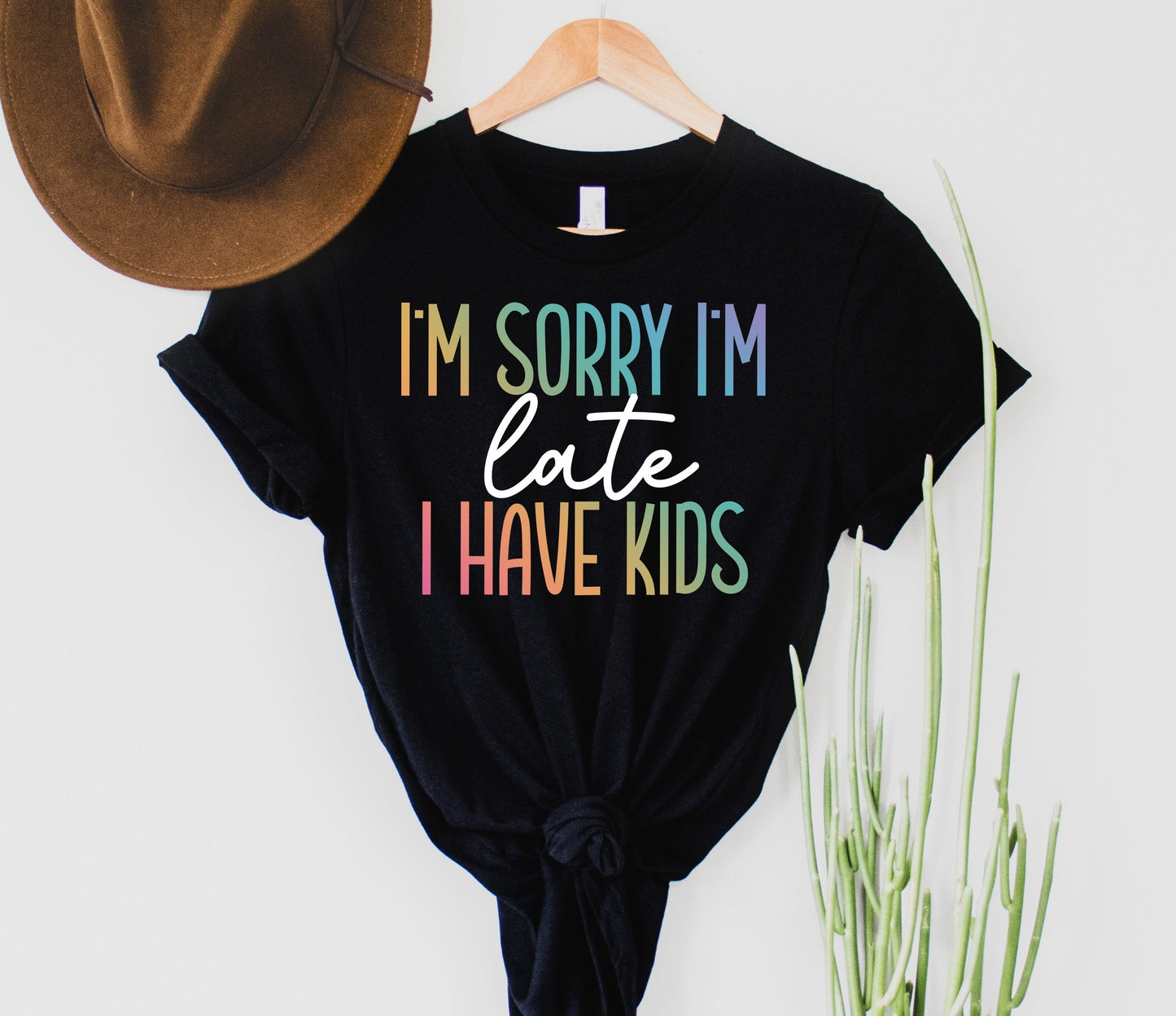 Late, kids fault Graphic Tee
