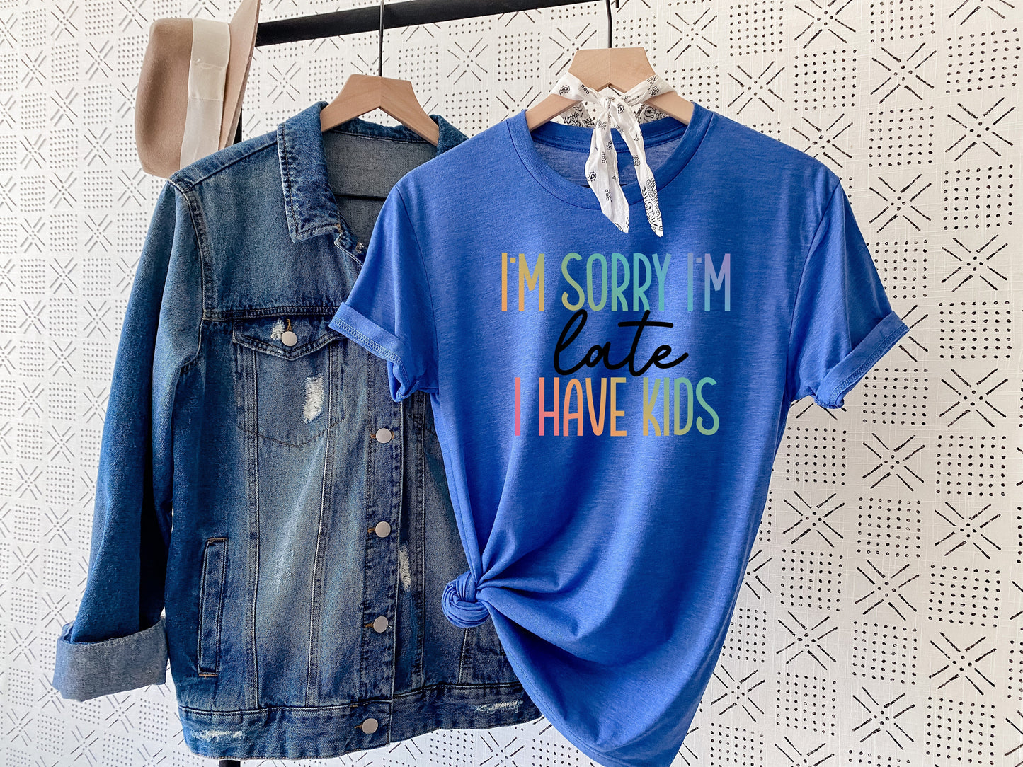 Late, kids fault Graphic Tee