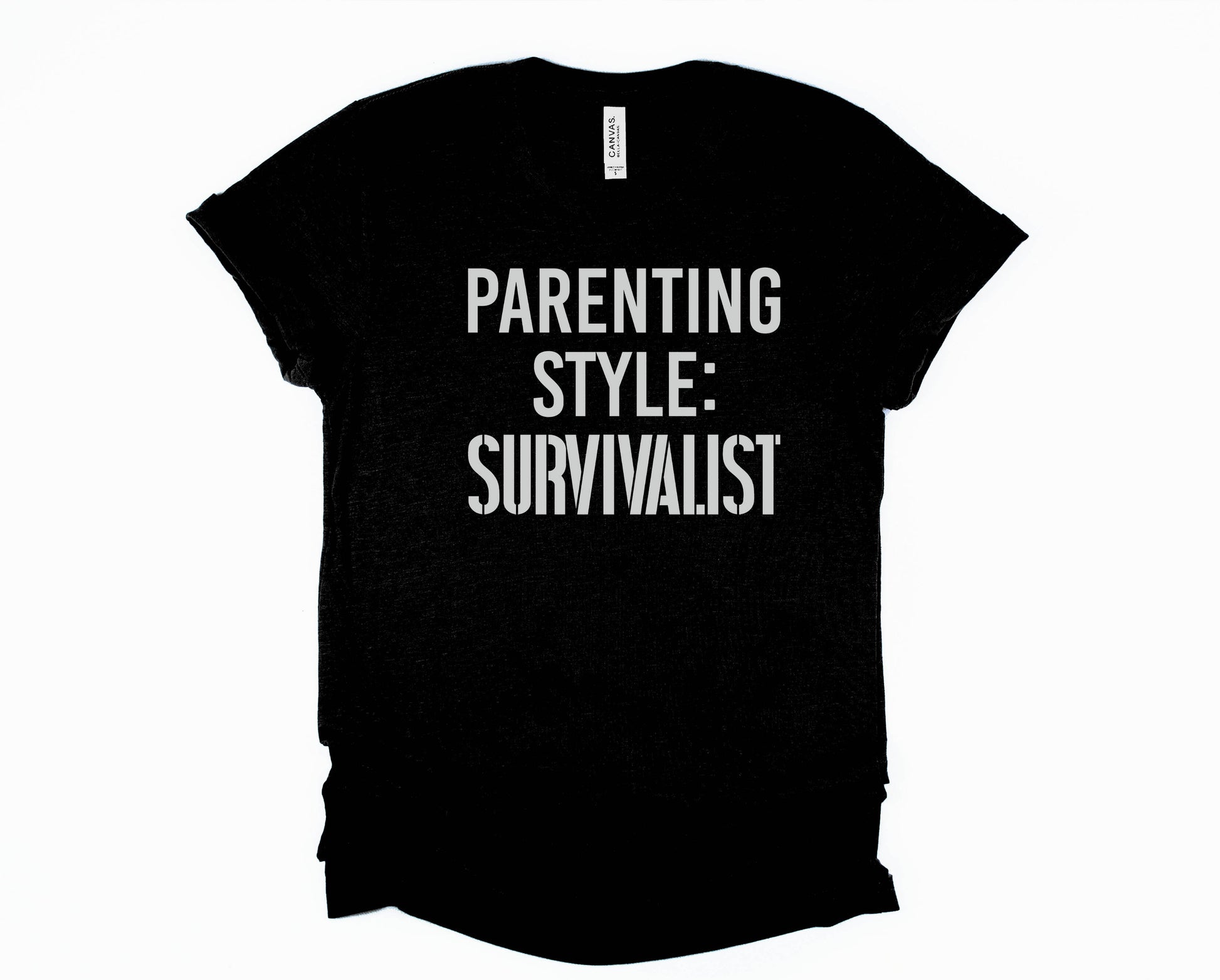 Wholesale Survivalist Graphic Tee - Maroon