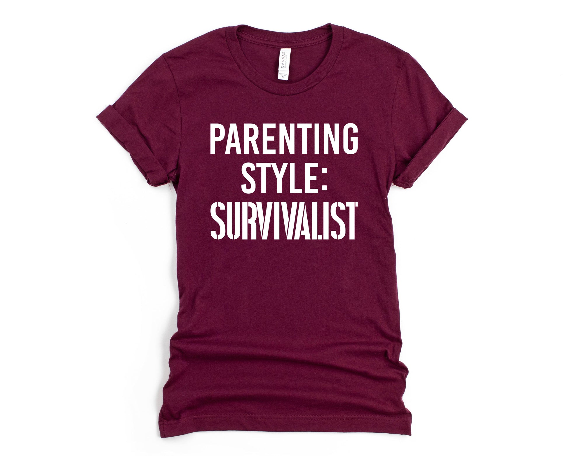 Wholesale Survivalist Graphic Tee - Black
