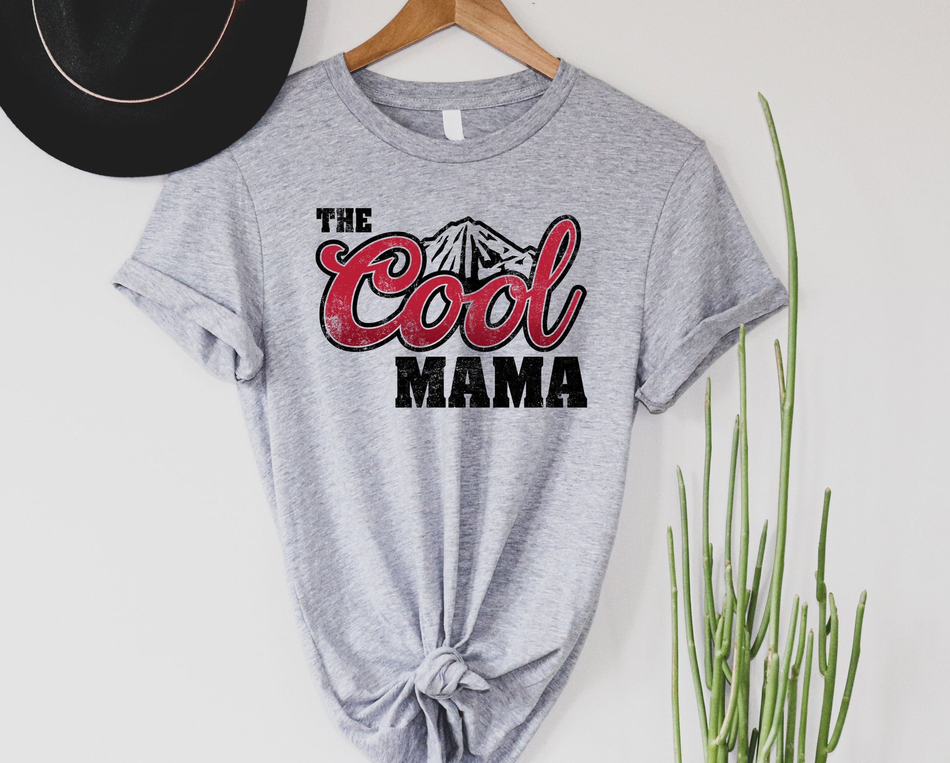 Wholesale The Cool Mama Graphic Tee - White Sweatshirt
