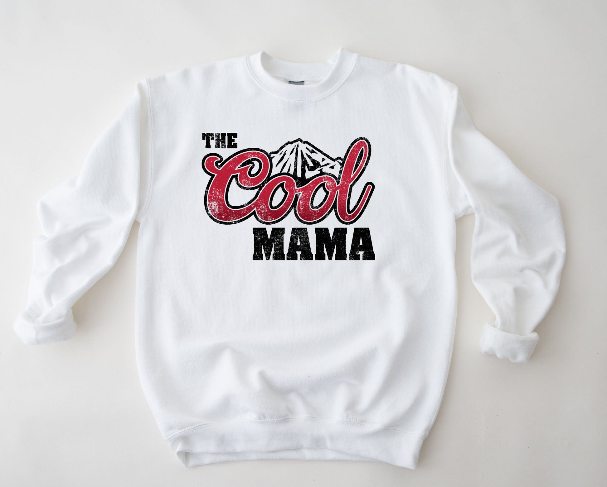 Wholesale The Cool Mama Graphic Tee - Grey Tee