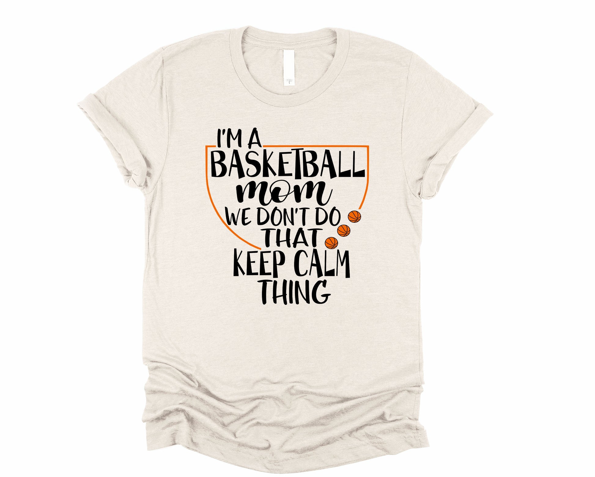 Wholesale We Don't Do That Graphic Tee - Heather Sand