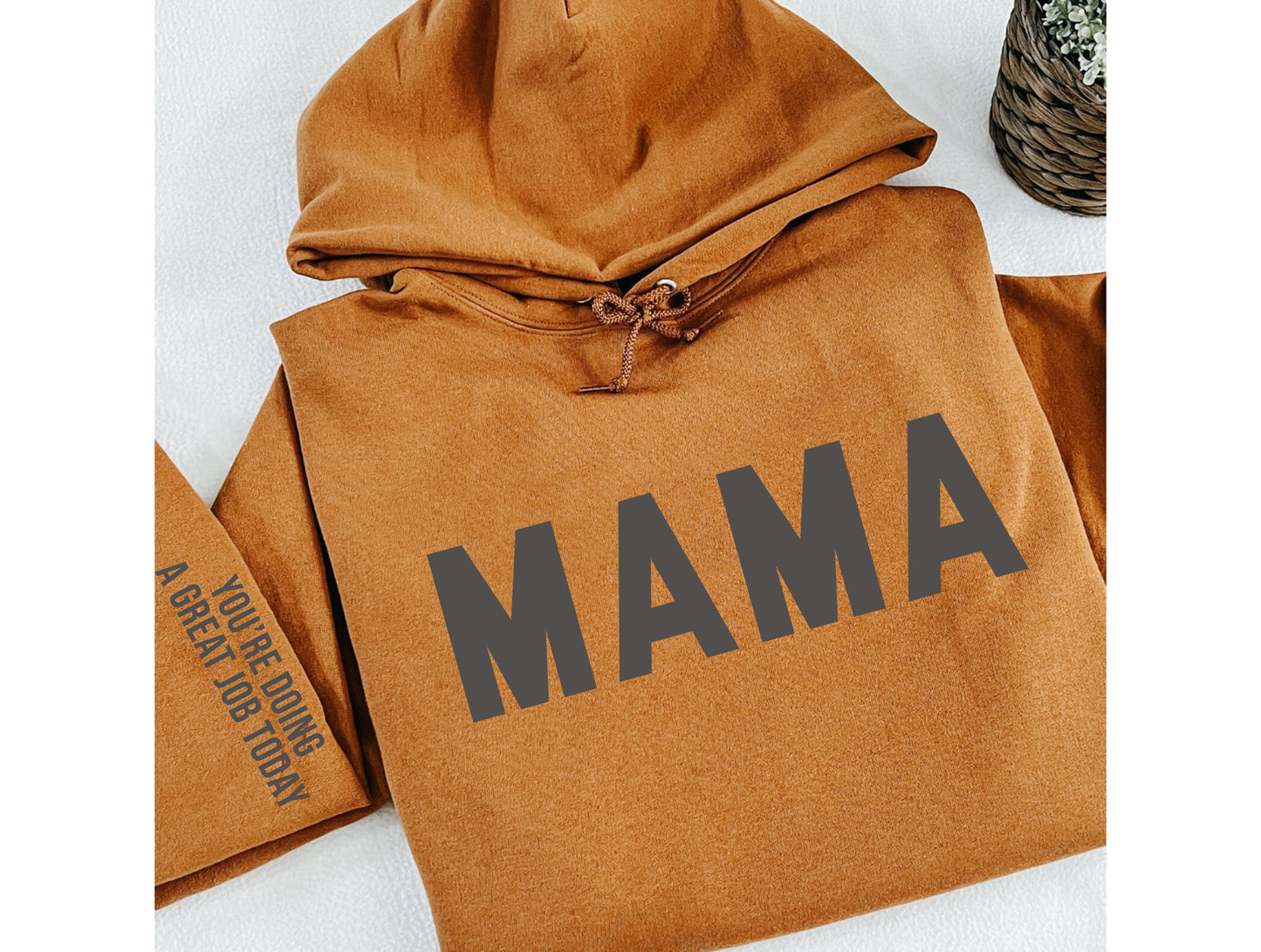 Wholesale You're Doing a great job today - Camal Hoodie
