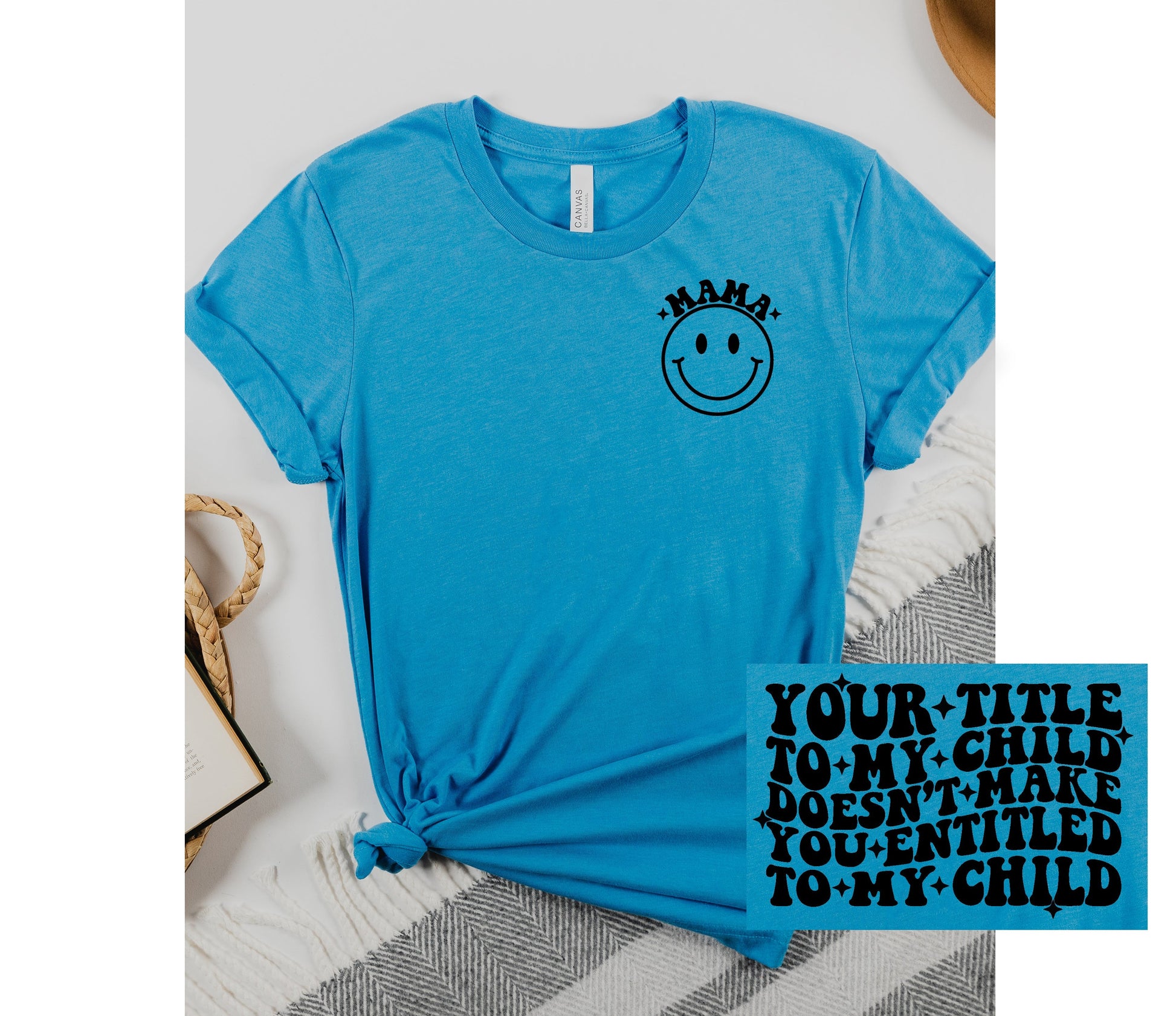 Wholesale Your Title to My Child Graphic Tee - Pink