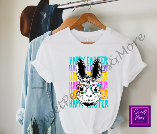 Tie dye Easter Bunny