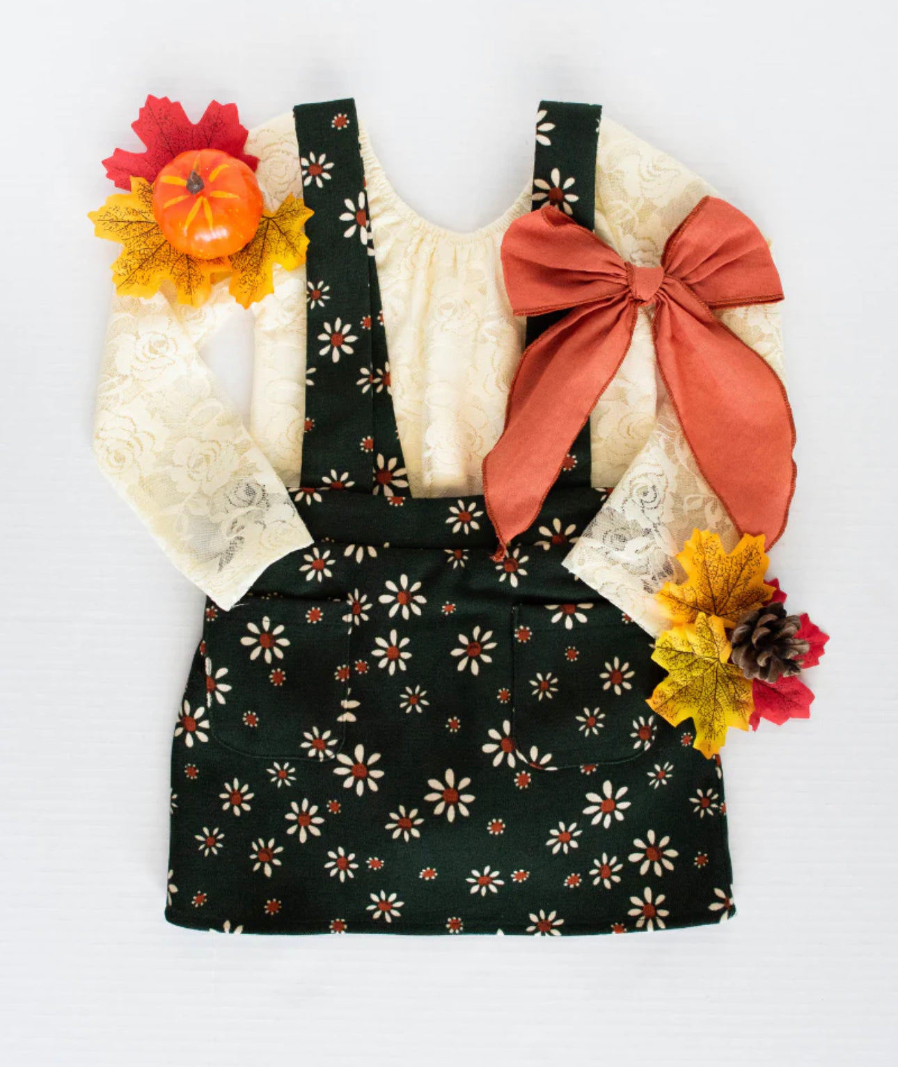 Daisy Suspender Skirt